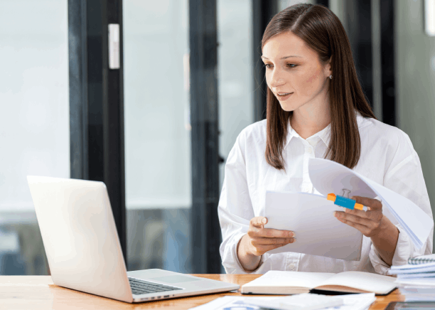 Customer benefiting from Marriage Certificate Translation in NY with multilingual translators handling diverse languages.