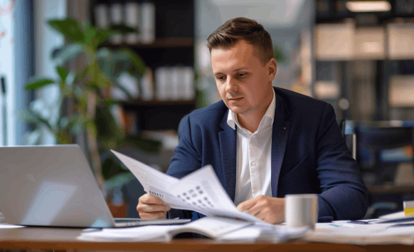 A translator working on certified legal document translation in New York, ensuring fast turnaround and accurate translations.