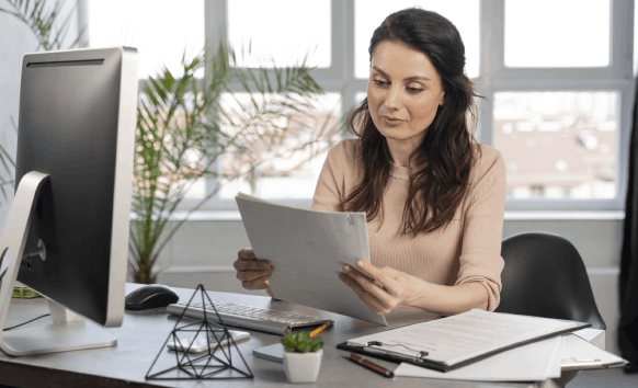 Client benefiting from professional divorce decree translation in New York, ensuring official acceptance for legal purposes.