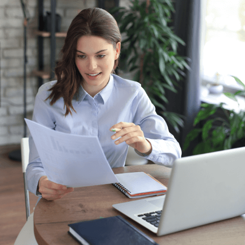 A customer using USCIS translation services in New York for real estate documents like property deeds and lease agreements.