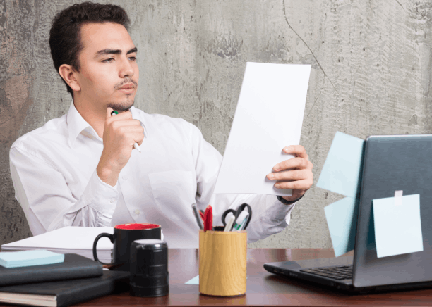 Customer using fast and accurate same day legal translation services in New York, ensuring documents meet tight deadlines.