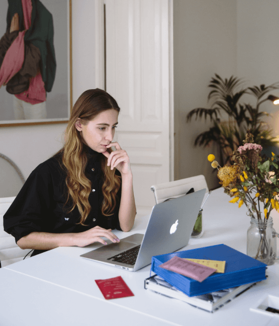 A professional working at our New York translation company A professional working at our New York translation company